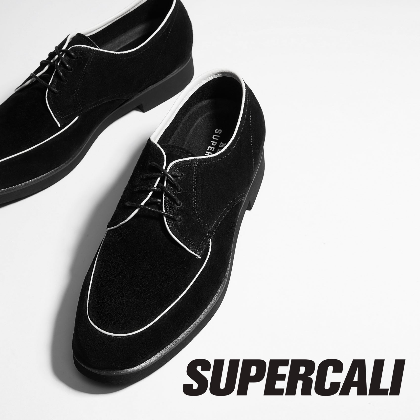 Black with White lines 118 SuperCali shoes